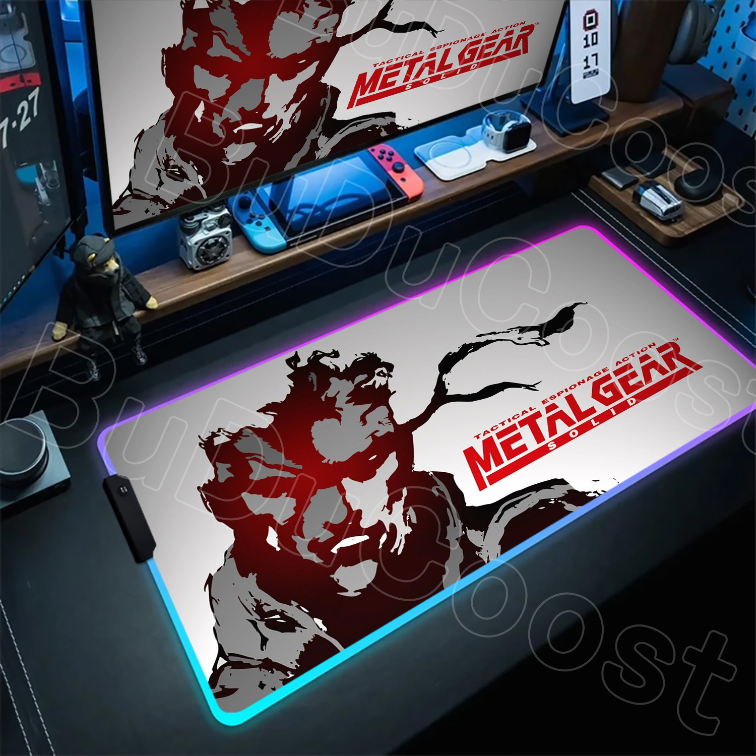 Laptop Accessories Rgb - RGB Mouse Pad Metal Gear Solid