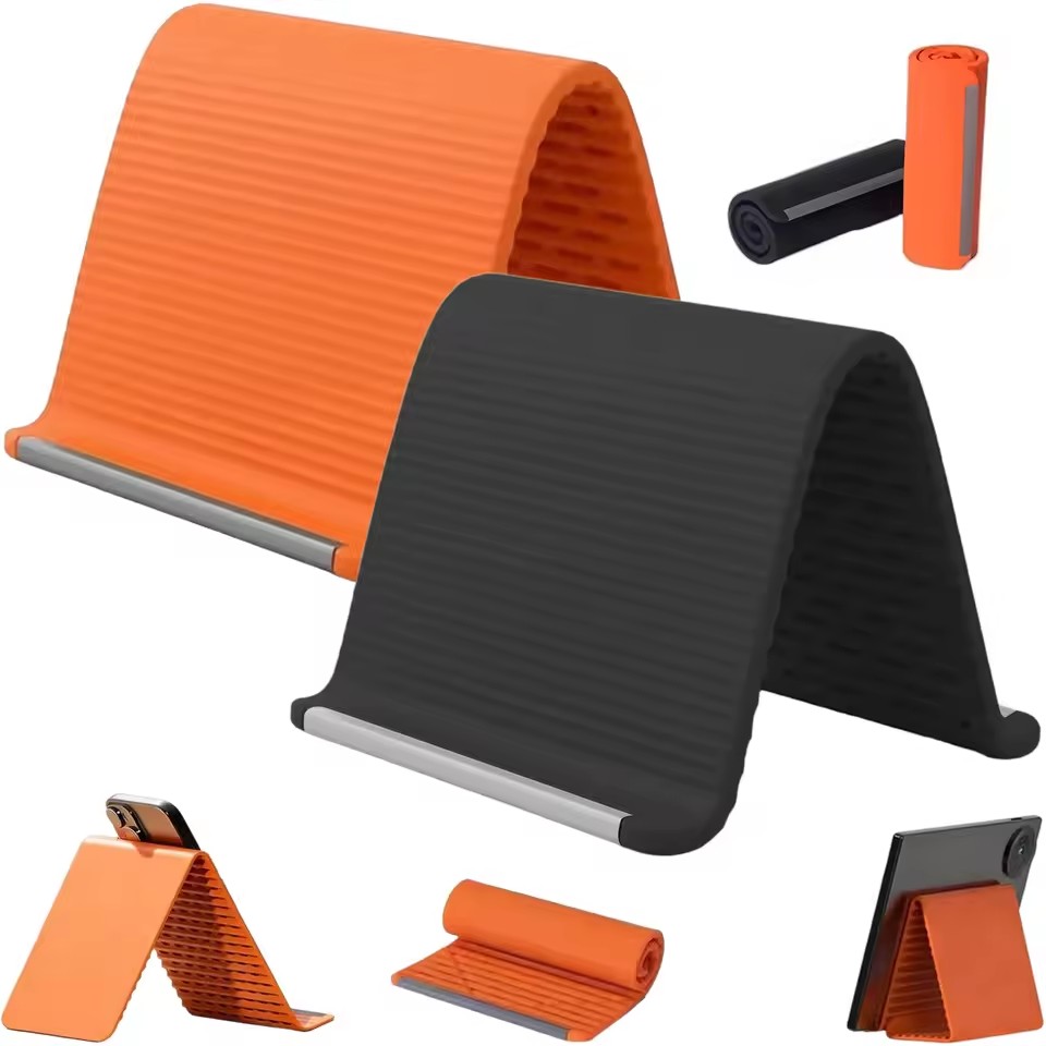 Laptop Extra Accessories - Adjustable Foldable Desktop Phone Holder Creative