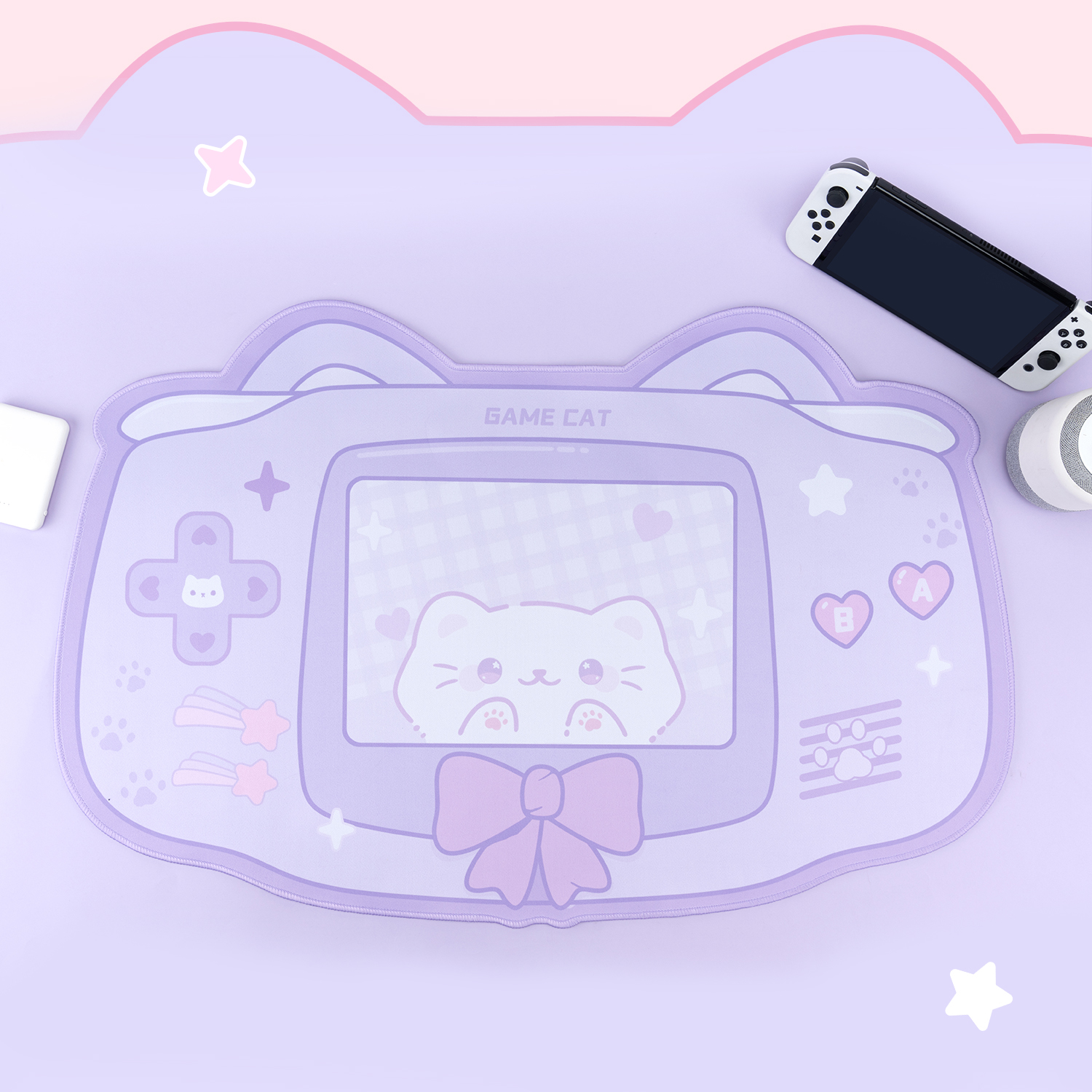 Laptop Accessories Pink - Extra Large Kawaii Retro GBA Gaming