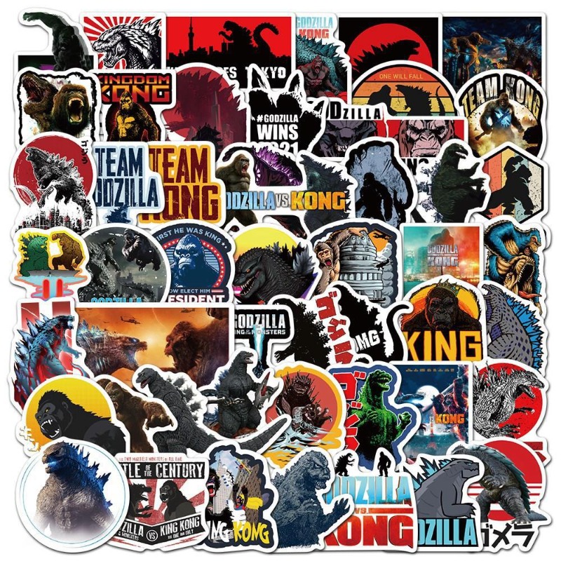 Laptop Accessories And Parts - 50pcs/set Movies Godzilla Vs. King Kong