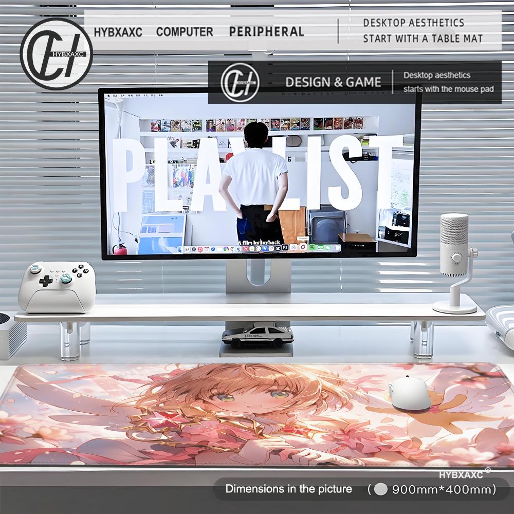 HYBXAXC Large Deskmat Wand Rub - Laptop Accessories Pink reseña y precio