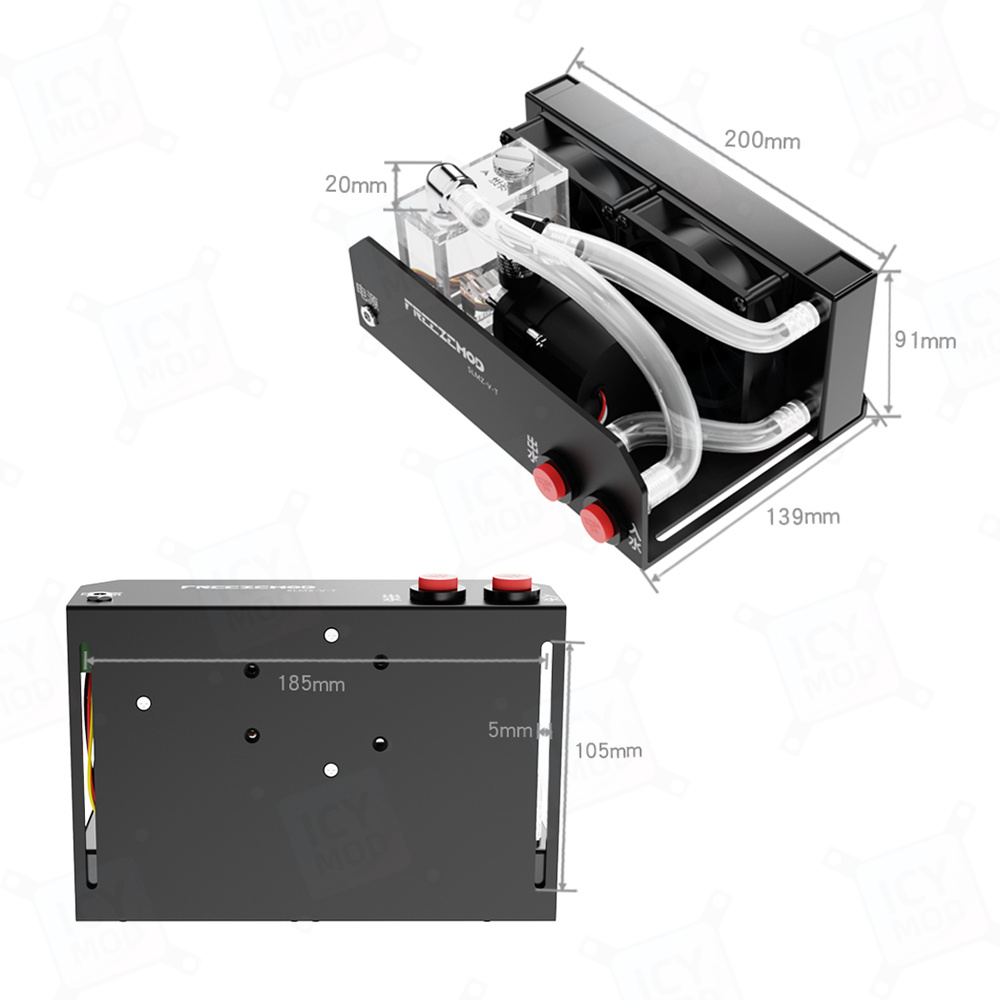 FREEZEMOD Notebook Water Cooli - Laptop Accessories Rgb reseña y precio