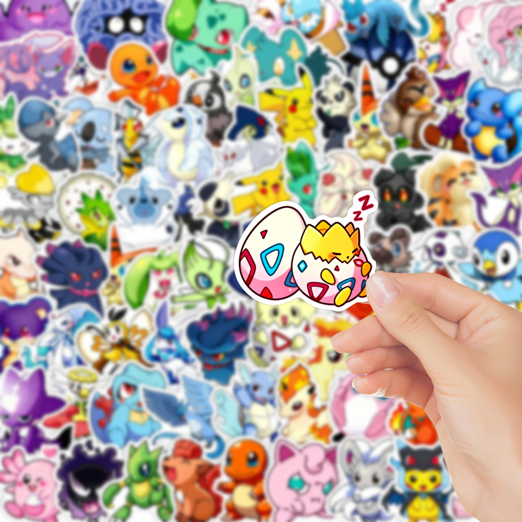 100/200pcs Pokemon Anime Stick - Laptop Accessories And Parts reseña y precio
