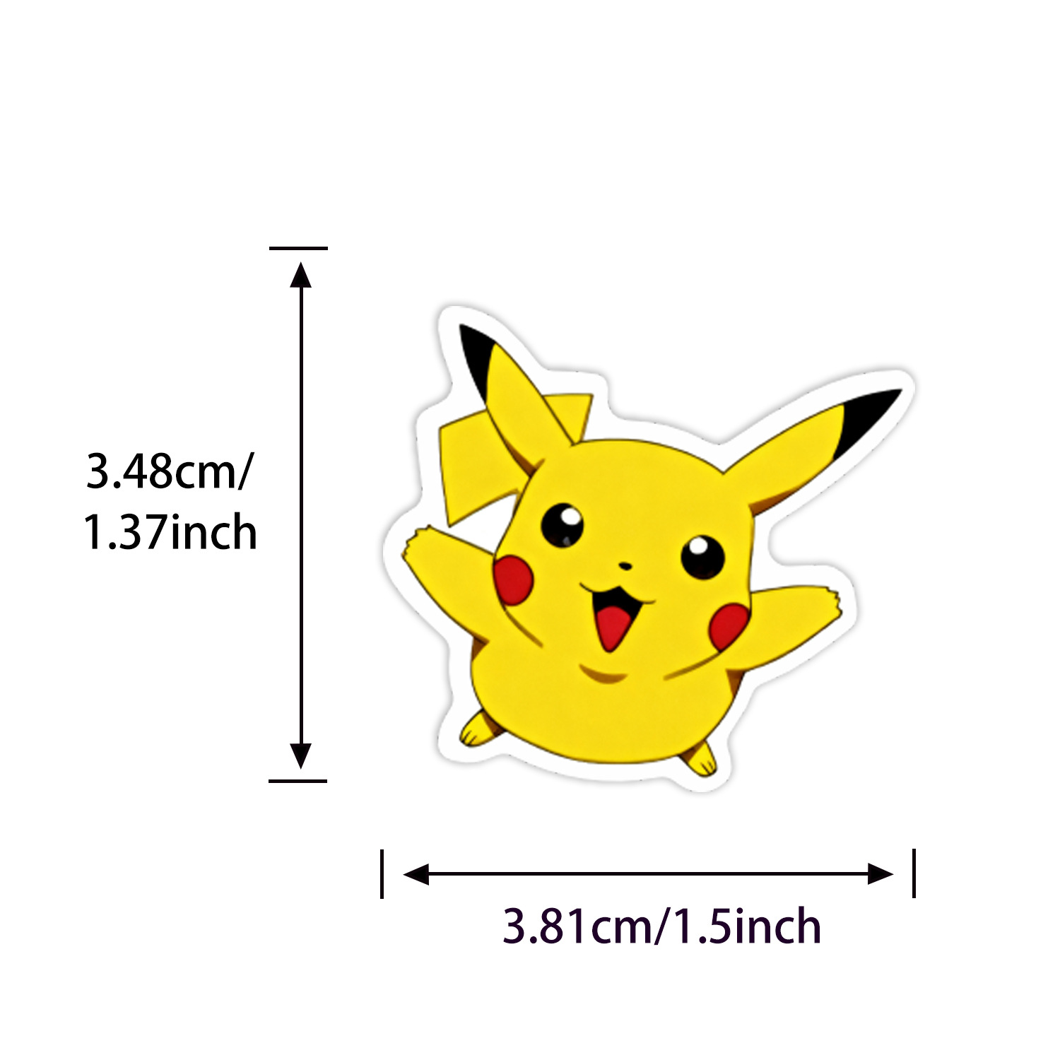 100/200pcs Pokemon Anime Stick - Laptop Accessories And Parts reseña y precio