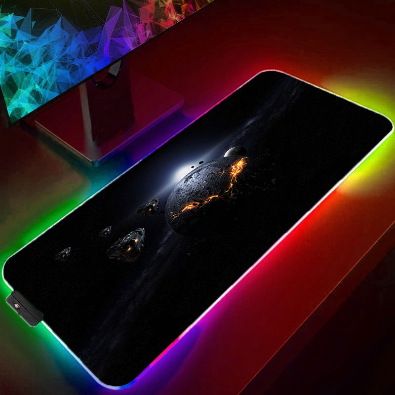 RGB Mouse Pad Gamer Large gami - Laptop Accessories Online reseña y precio
