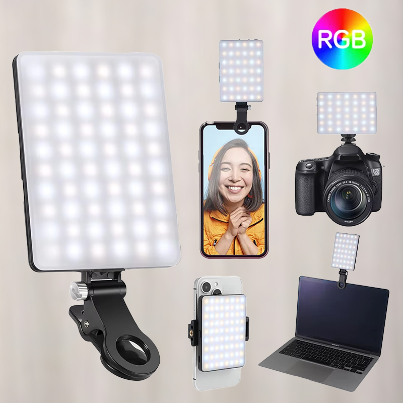 Mini RGB LED Fill Light Portab - Laptop Accessories Rgb reseña y precio