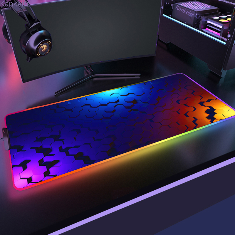 RGB Hexagonal Mouse Pad 900x35 - Laptop Accessories Rgb reseña y precio