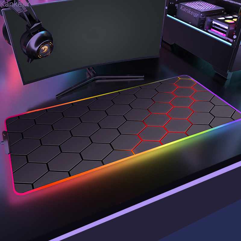 RGB Hexagonal Mouse Pad 900x35 - Laptop Accessories Rgb reseña y precio