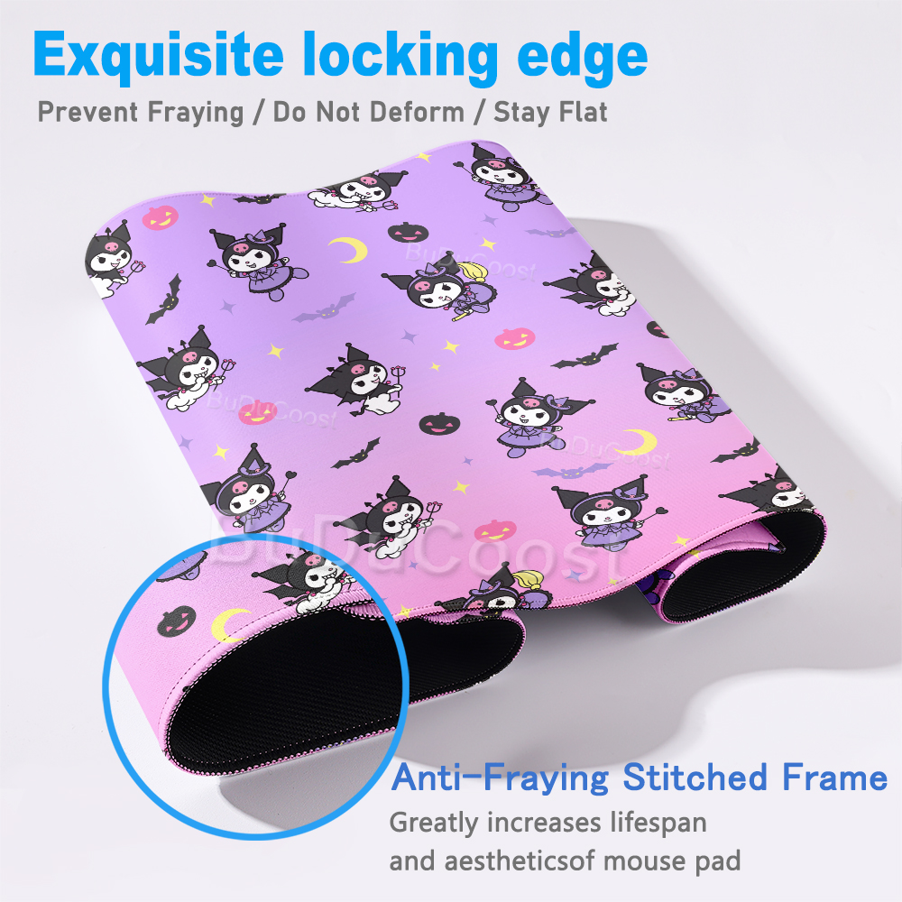 Pink Purple Cartoon Kuromi Xxl - Laptop Accessories Pink reseña y precio