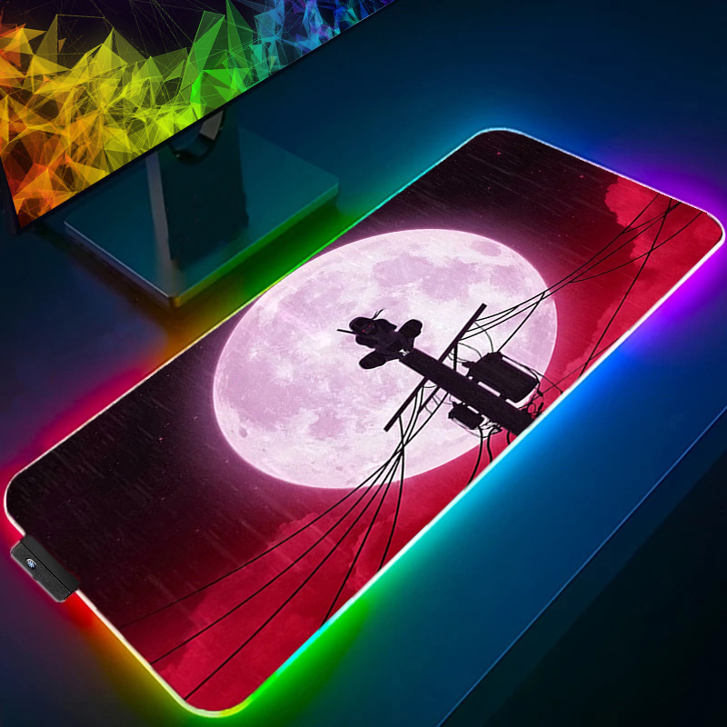 RGB Large Mouse Pad Backlight  - Laptop Accessories Rgb reseña y precio