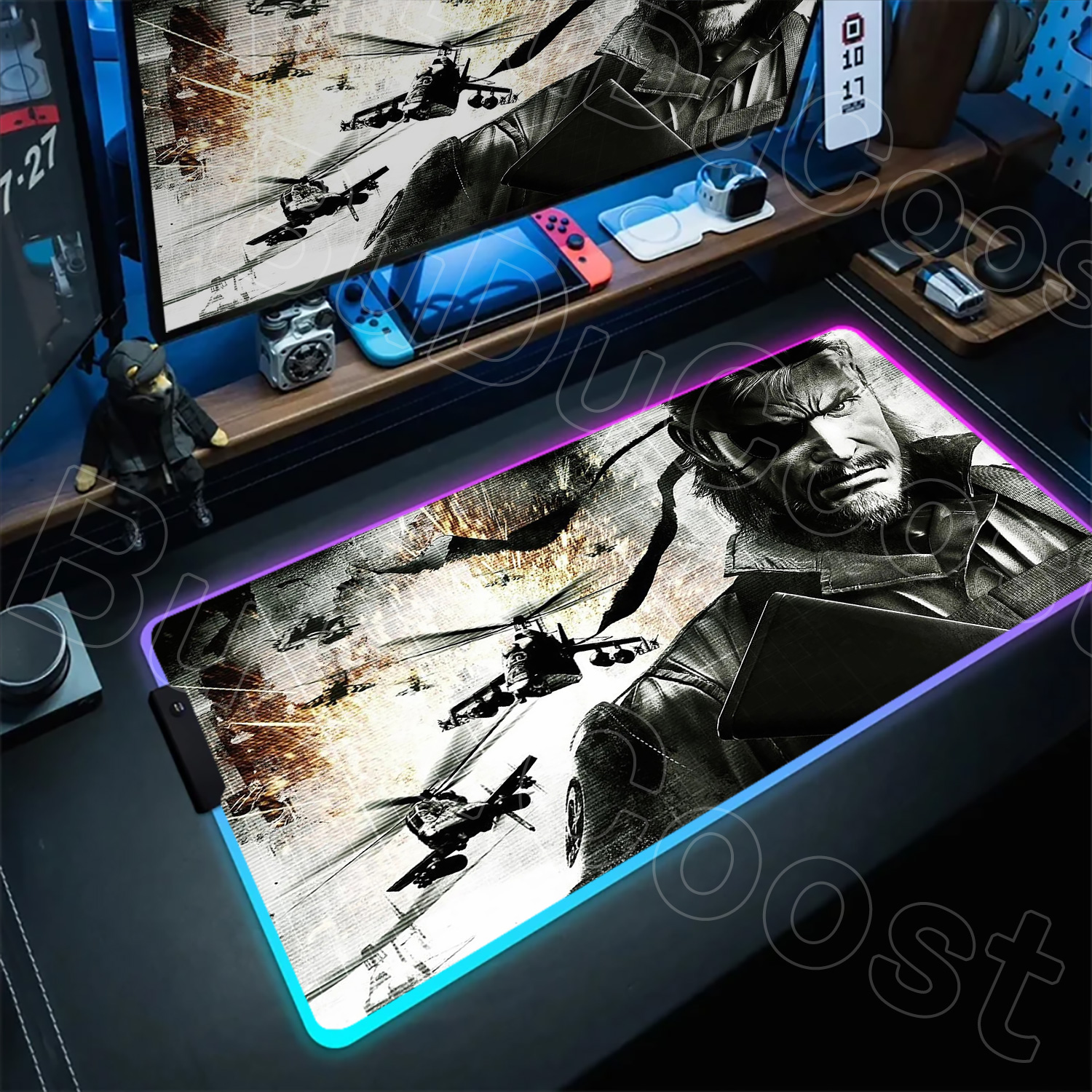 RGB Mouse Pad Metal Gear Solid - Laptop Accessories Rgb reseña y precio