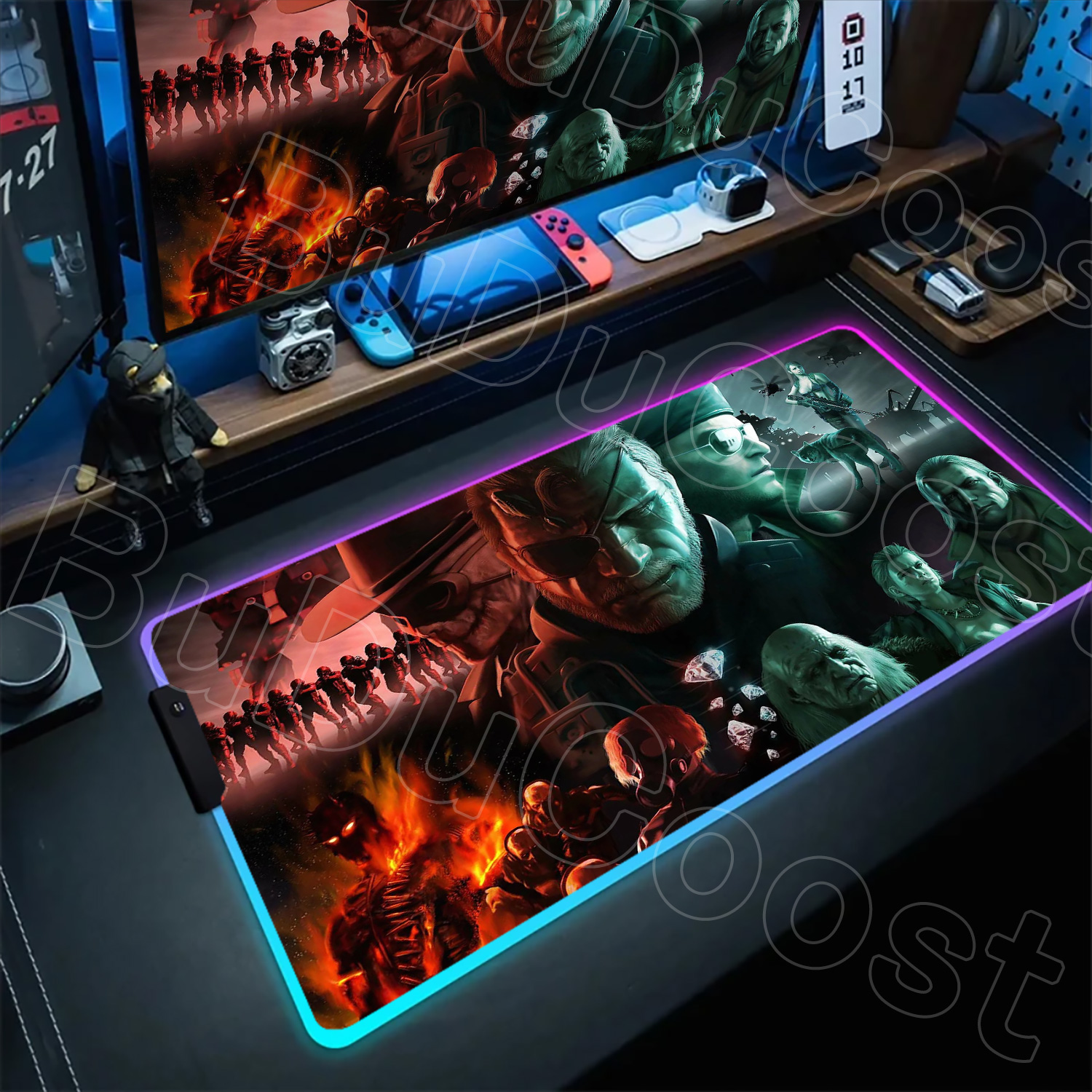 RGB Mouse Pad Metal Gear Solid - Laptop Accessories Rgb reseña y precio
