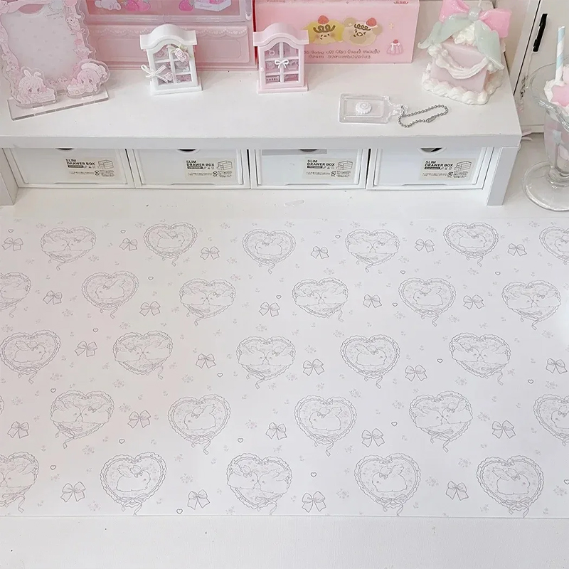 Kawaii Pink Rabbit PU Leather  - Laptop Accessories Pink reseña y precio