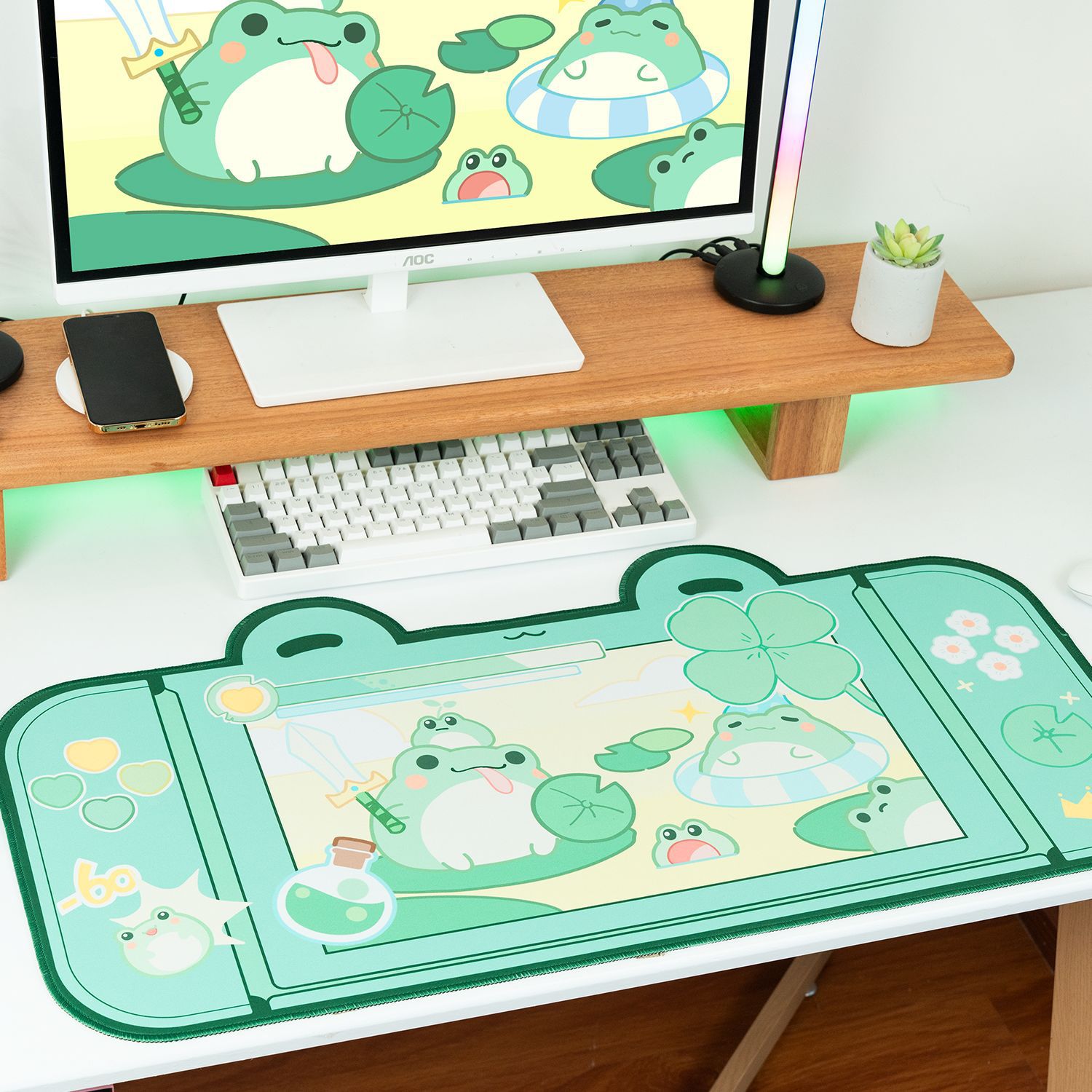 Extra Large Kawaii Gaming Mous - Laptop Accessories Pink reseña y precio