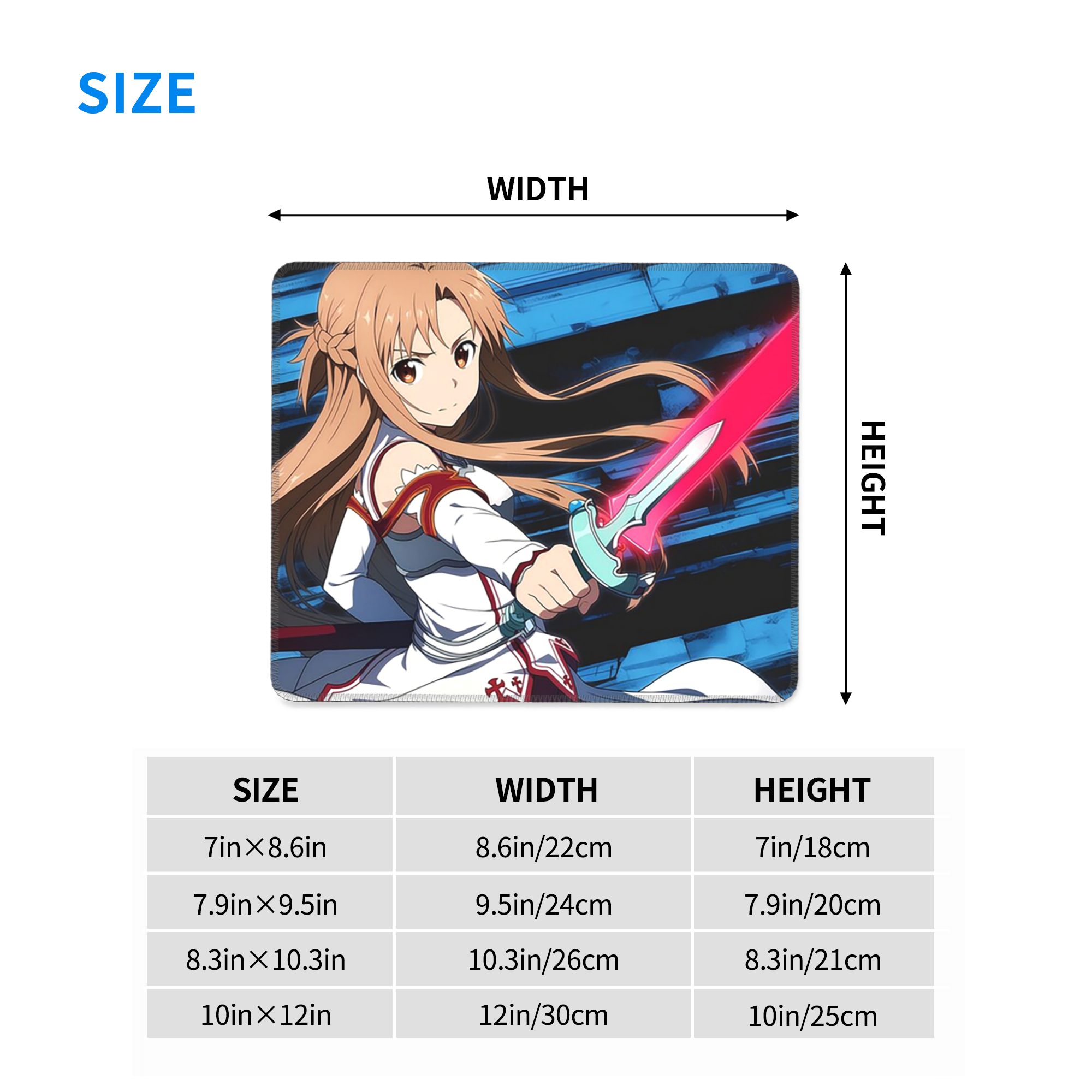 Sword Art Online Sao Yuuki Asu - Laptop Accessories Online reseña y precio