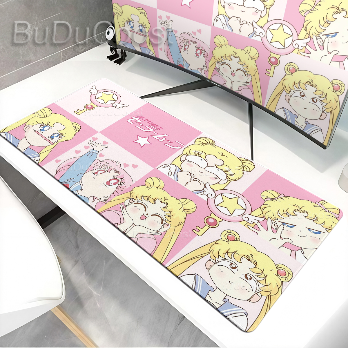 XXL Sailor Moon Cute Pink Anim - Laptop Accessories Pink reseña y precio