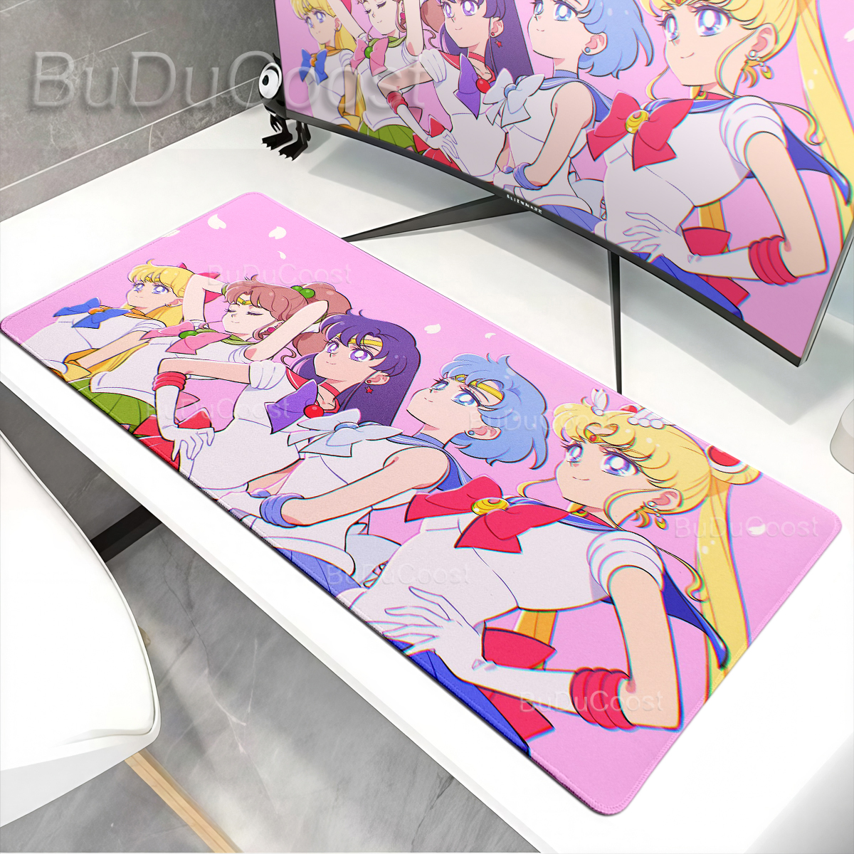 XXL Sailor Moon Cute Pink Anim - Laptop Accessories Pink reseña y precio