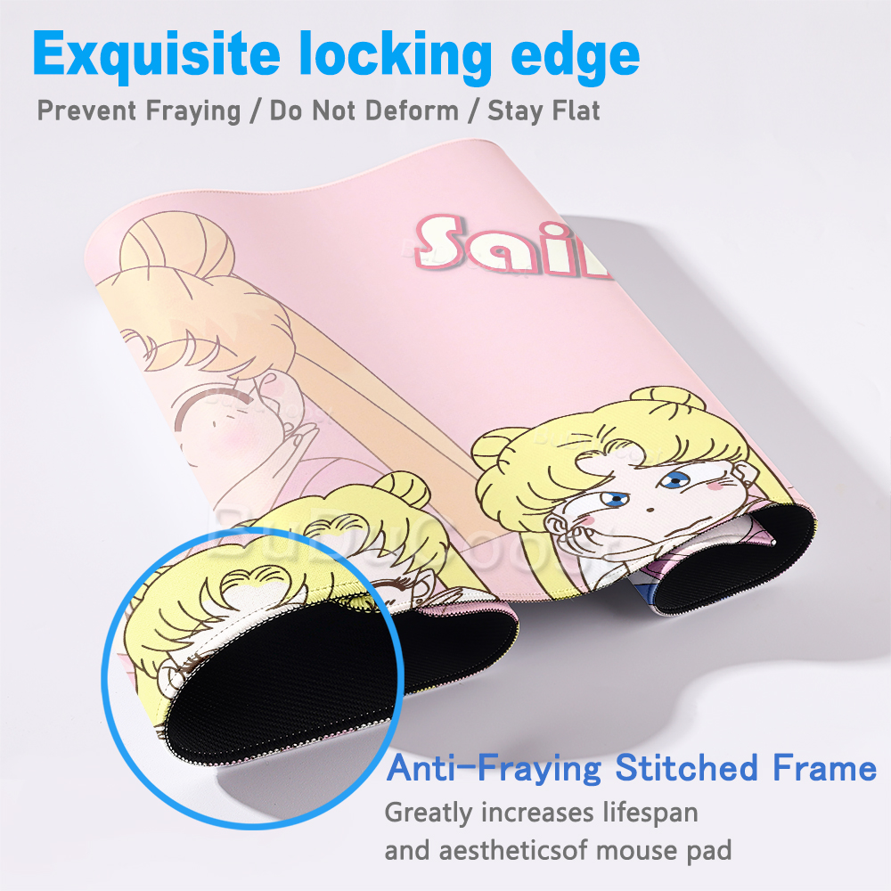 XXL Sailor Moon Cute Pink Anim - Laptop Accessories Pink reseña y precio