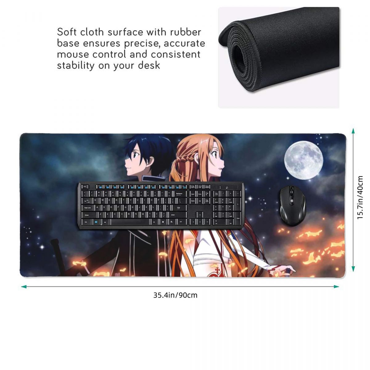 Sword Art Online Yuuki Asuna A - Laptop Accessories Online reseña y precio