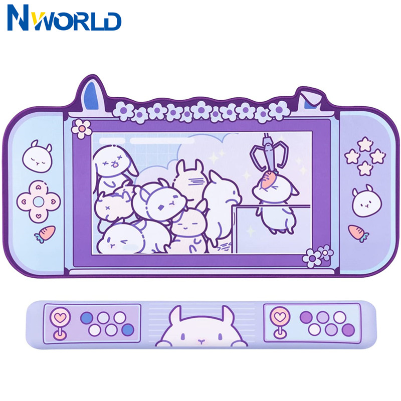 Large Kawaii Gaming Mouse Pad  - Laptop Accessories Pink reseña y precio