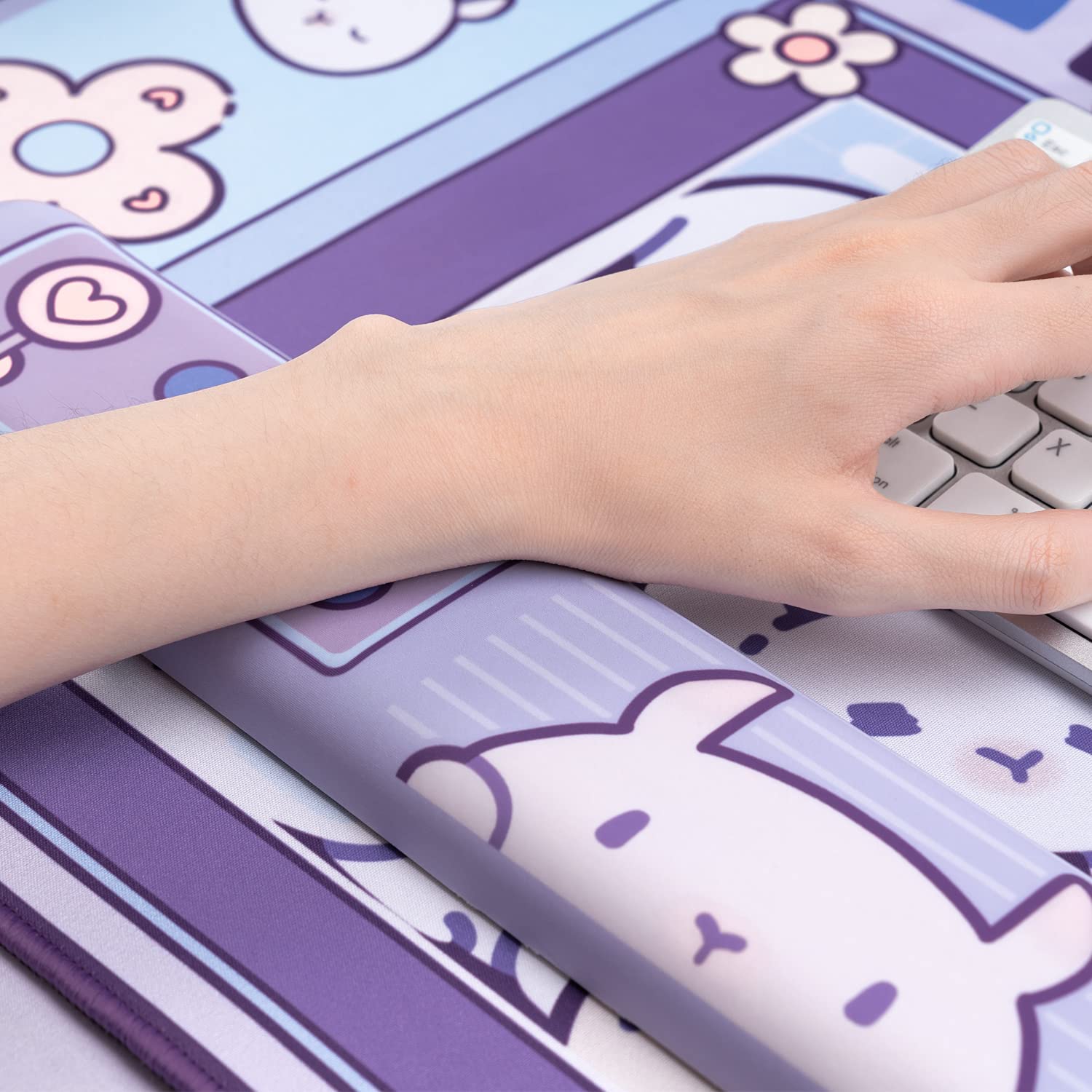 Large Kawaii Gaming Mouse Pad  - Laptop Accessories Pink reseña y precio