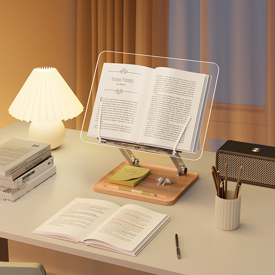 Wooden Reading Stand with ligh - Laptop Extra Accessories reseña y precio