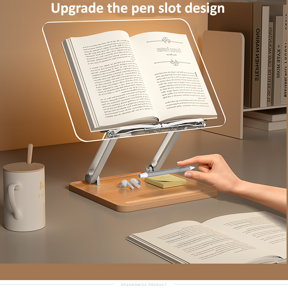Wooden Reading Stand with ligh - Laptop Extra Accessories reseña y precio