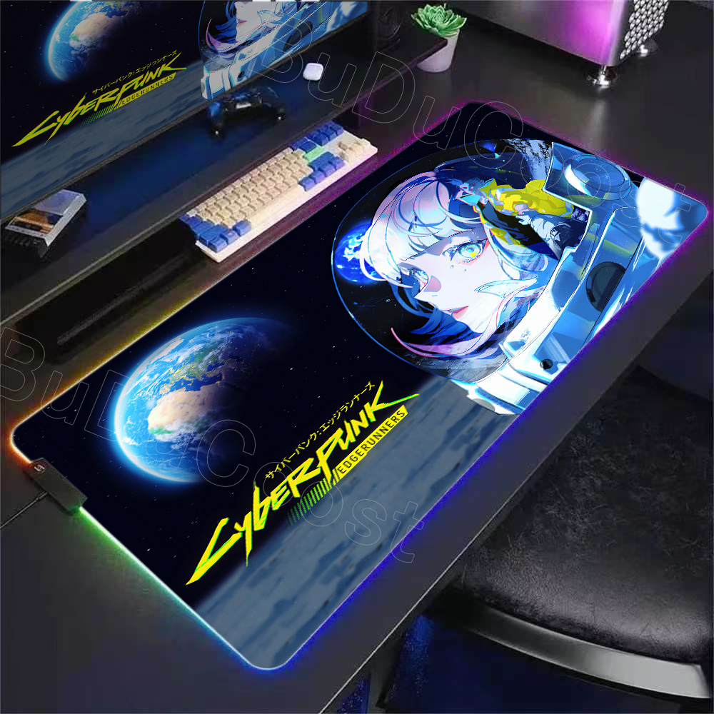 HD Anime Girl Mouse Pad RGB De - Laptop Accessories Rgb reseña y precio