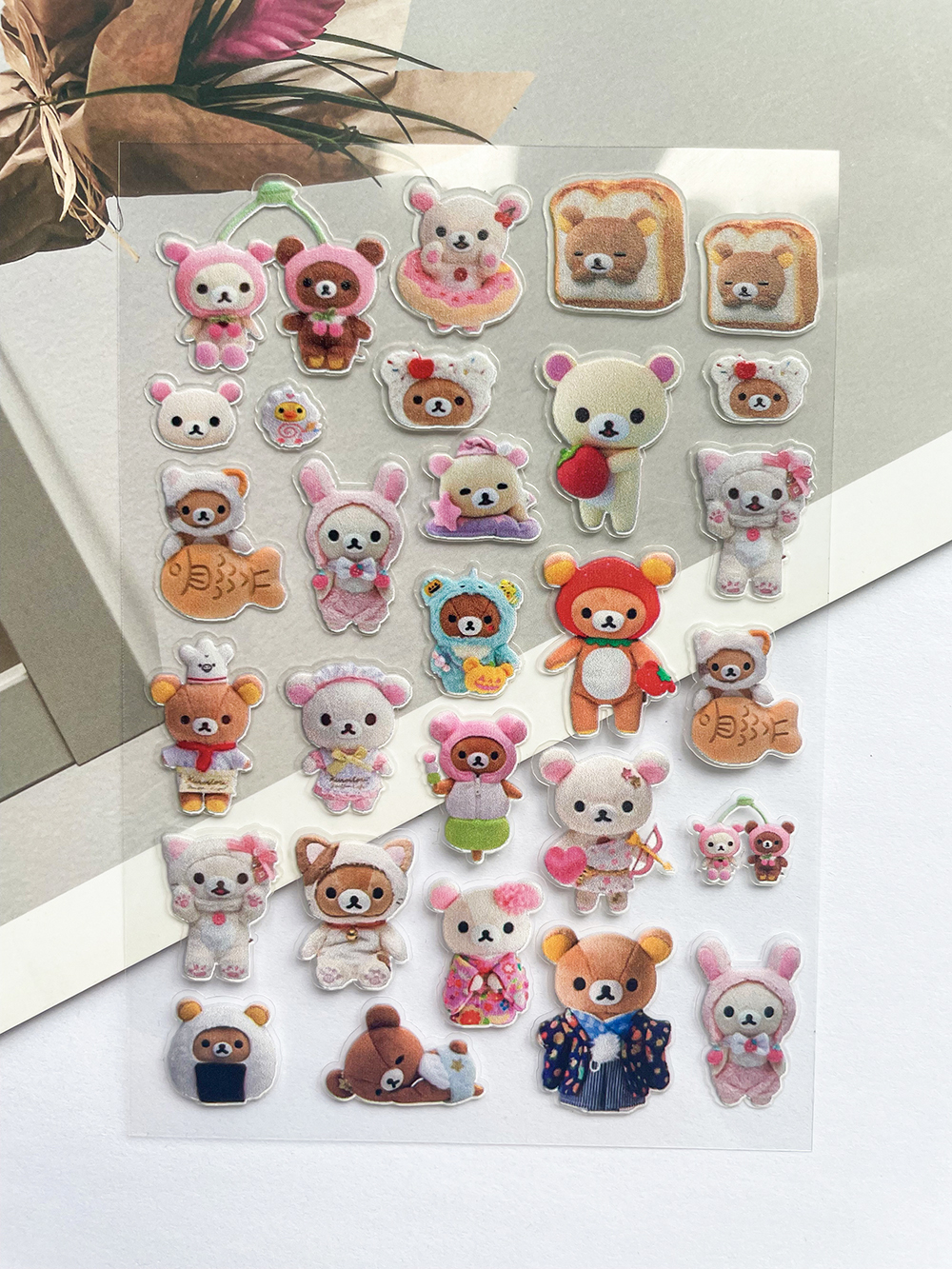 Mini Kawaii Rilakkuma Pvc Post - Laptop Accessories And Parts reseña y precio