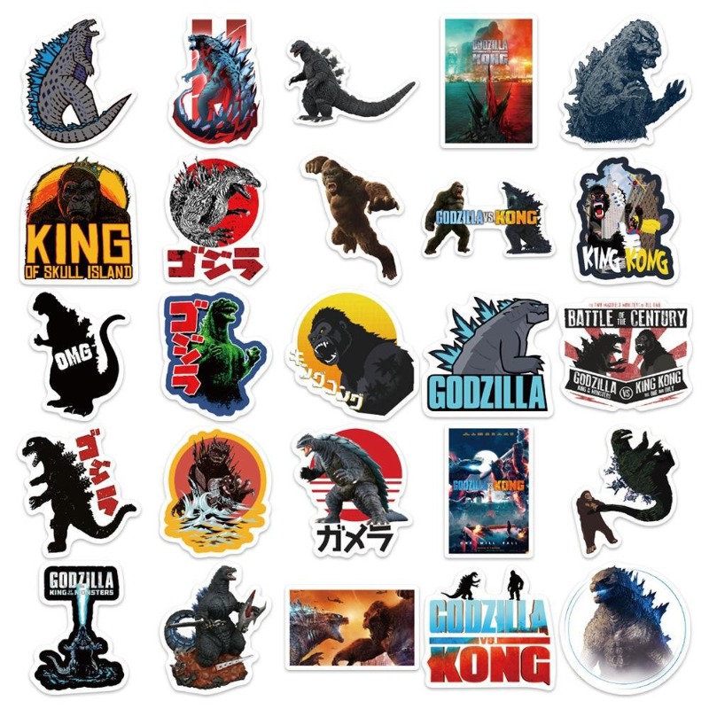 50pcs/set Movies Godzilla Vs.  - Laptop Accessories And Parts reseña y precio