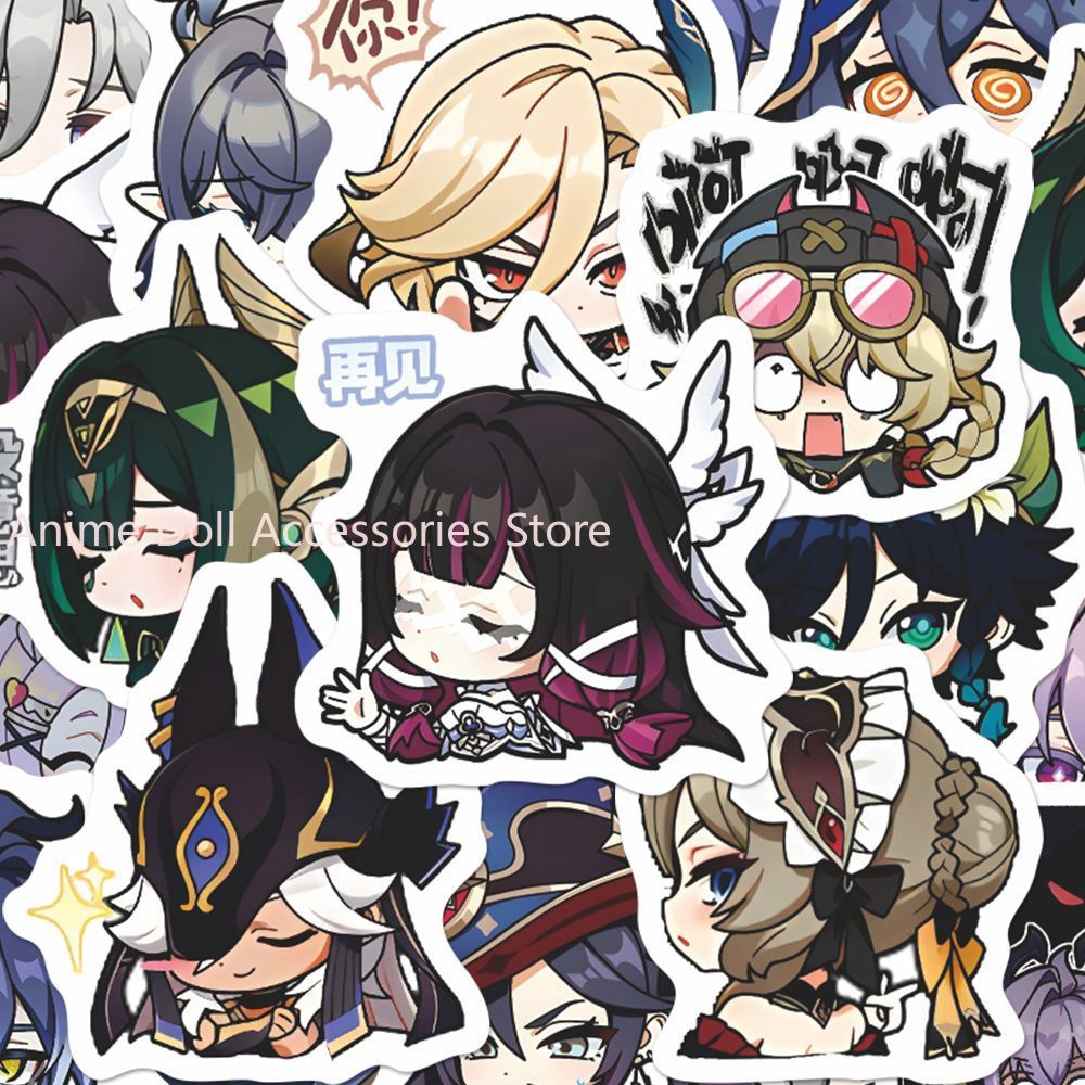 64PCS Genshin Impact Moon Maid - Laptop Accessories And Parts reseña y precio