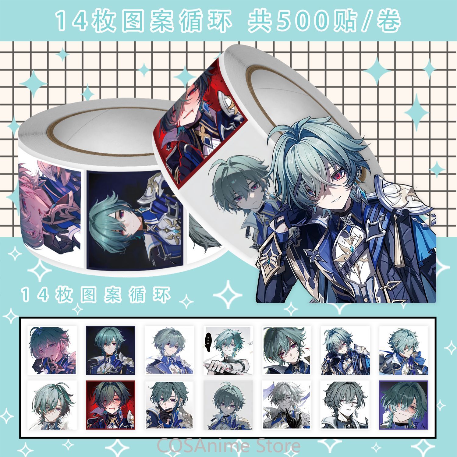 Anime Lohen Genshin Impact Q V - Laptop Accessories And Parts reseña y precio